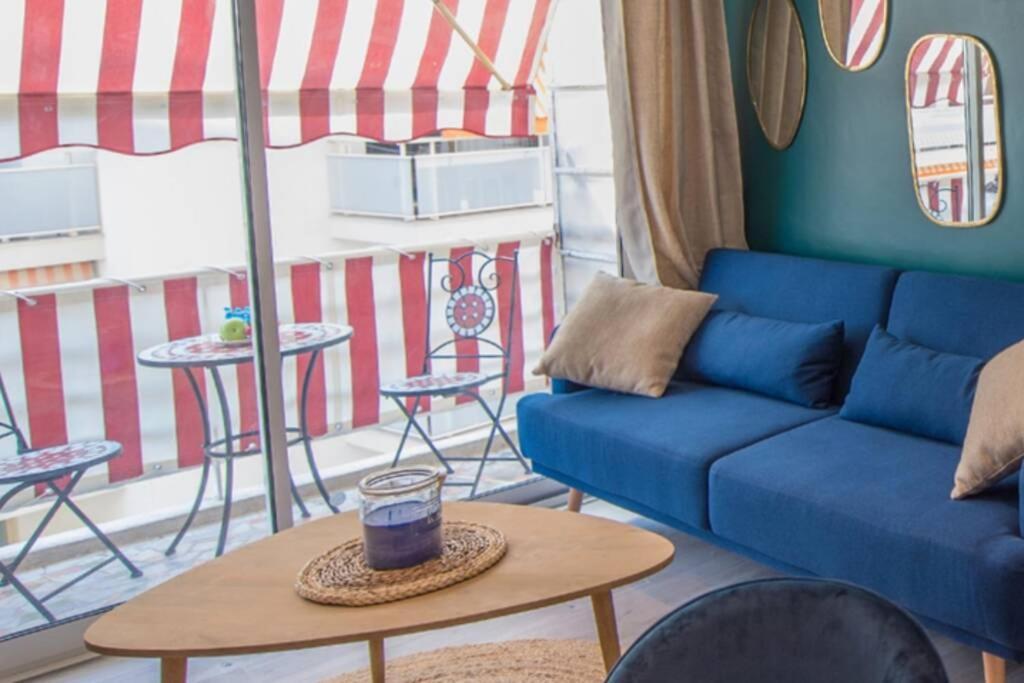 4 Couchages Climatise Direct Plage Wifi Parking 앙티브 외부 사진
