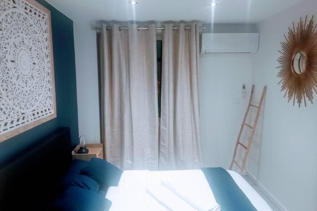4 Couchages Climatise Direct Plage Wifi Parking 앙티브 외부 사진